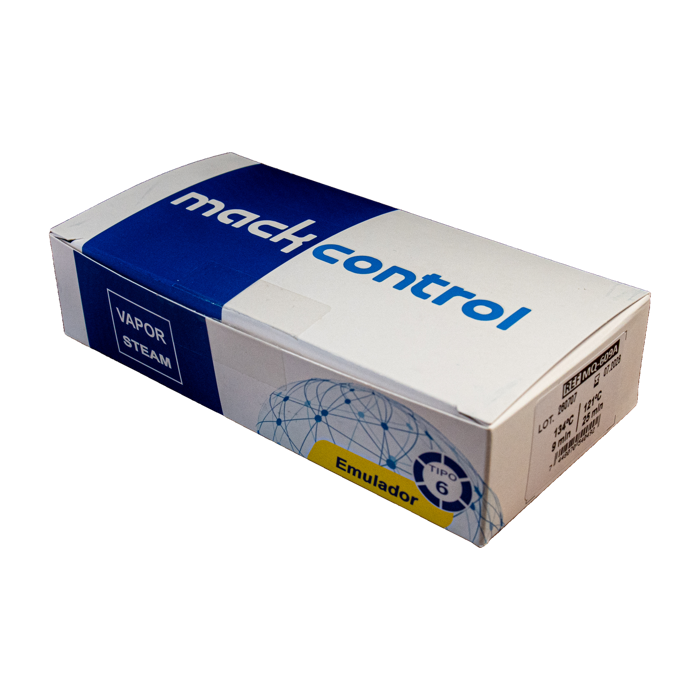 Emulador Tipo 6 · Vapor 134 °C / 4 min